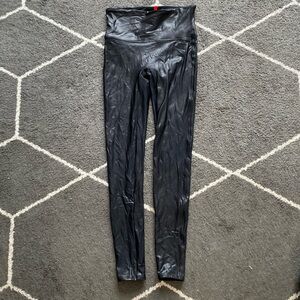 Black spanx leggings